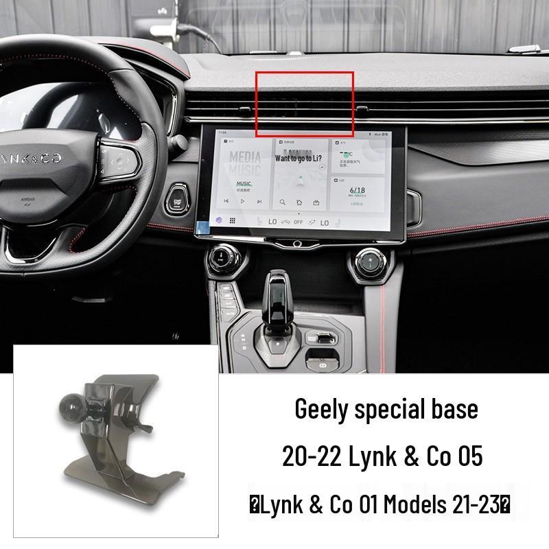 Geely Car Mount Holder Base for Emgrand GS/GL, Boyue Pro, Binrui, Vision X3, Binyue, Xingrui, Yue