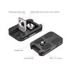 Universal Quick Release Plate 1/4" skruvfäste för Arca-Swiss DSLR-kamera