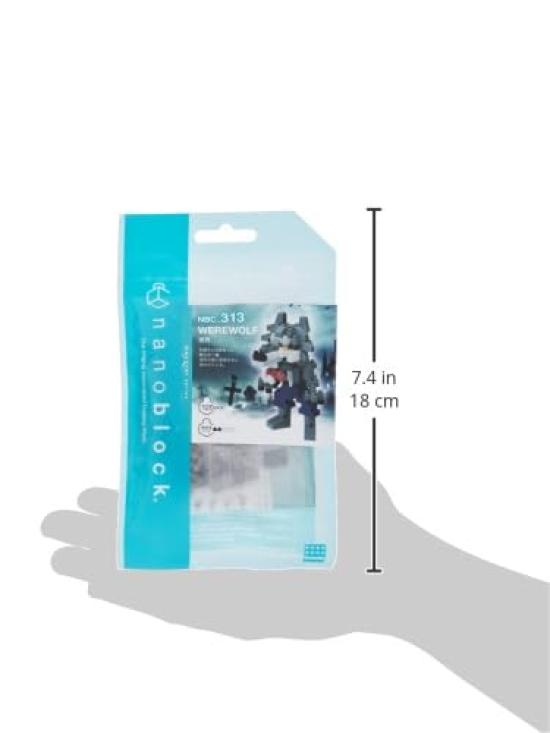 Kawada Nanoblock Wilkołak NBC_313