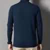 Neuer Stehkragen-Pullover für Herren, Strickpullover, Winter-Halb-Stehkragen-Bottom-Shirt mit langen Ärmeln, trendig, lässig