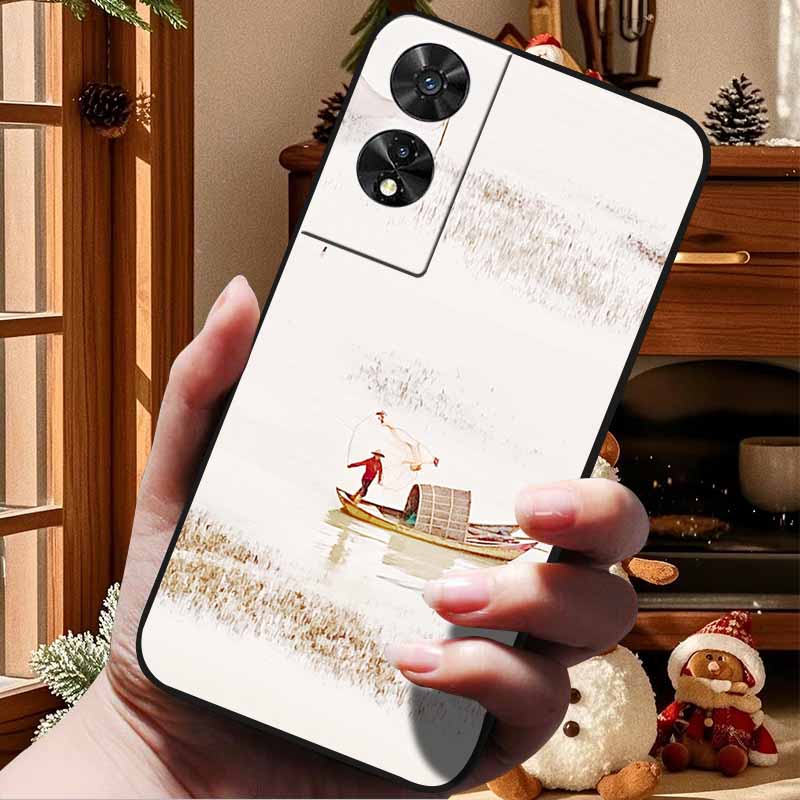 For TCL 505 Case Soft TPU Silicone Back Cover for TCL 505 Phone Case Lovely Painted Cat Etui Coque Funda for TCL505 Shell Cool