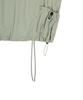 Nylon Anorak Crop Hoodie - Light Khaki
