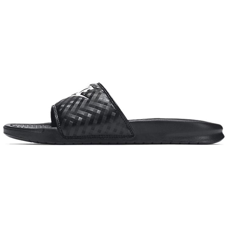 (WMNS) Nike JDI Benassi Slides Black Diamond Pattern Women s 343881-011 EU 35.5