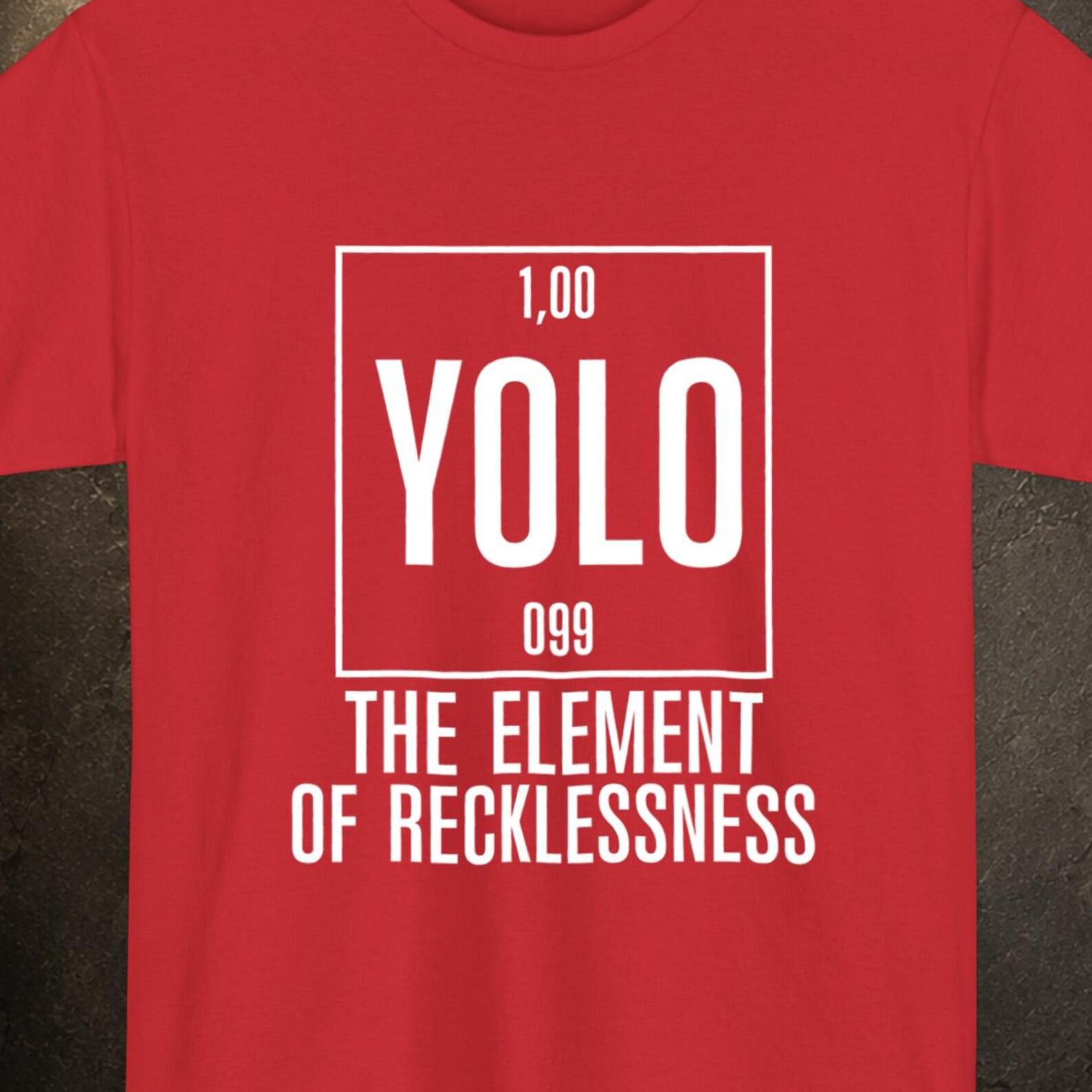 YOLO Element of Surprise Science Tee, Ryland Grace Funny Chemistry Gift Shirt 3XL