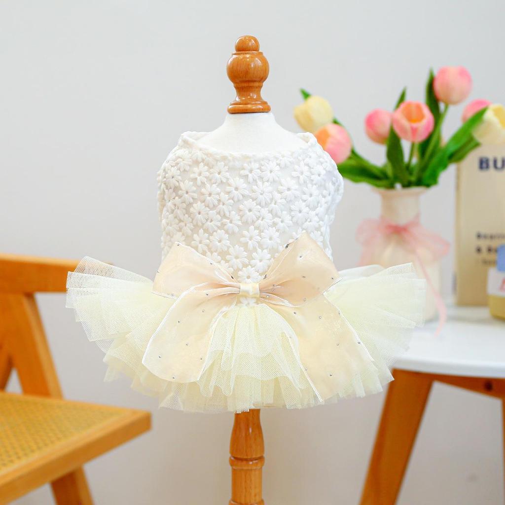 PETCIRCLE Butterfly Fairy Gauze Skirt for Pets