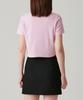 MUSINSA STANDARD WOMAN [Cooltandard] Women'S Crew Neck Crop T-Shirt [Pink]