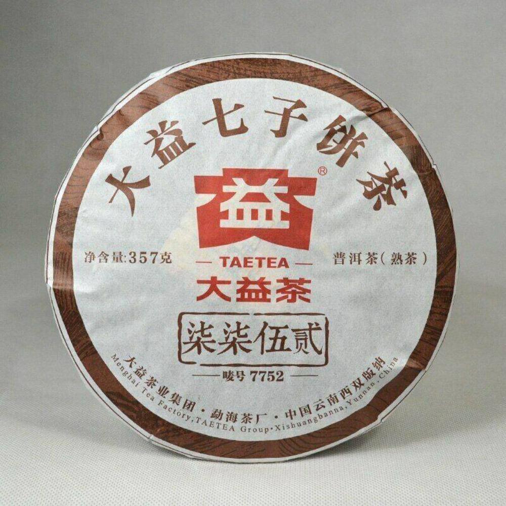 2016 Yunnan Menghai Dayi 7752 1601 Shu Pu Er Ripe Puer Tea Cake 357g