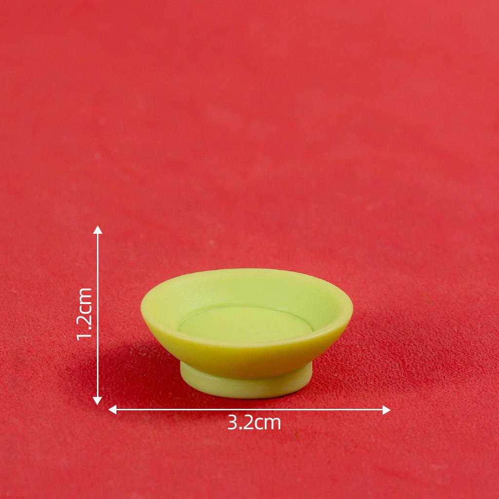 

Милый миниатюрный реалистичный полимерный макет еды для праздничного стола на китайский Новый год для декора кукольного домика Green