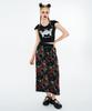 OTHER-worldly Rose Butterfly T-Shirt [Black]