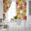 Autumn Plant Maple Leaf Countryside Blackout Curtains For Living Room Bedroom Window Treatment Blinds Drapes