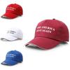 America Great Make Again Maga Hat Donald Trump Republican Adjustable Cap Red