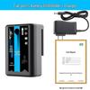 Universal Spirit Level Charger Set with Battery and Infrared Laser Accessories