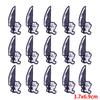 10 Pcs/lot Embroidery Patch Iron On Patches For Clothing Patches On Clothes Jackets Decor Applique Sew Supplies