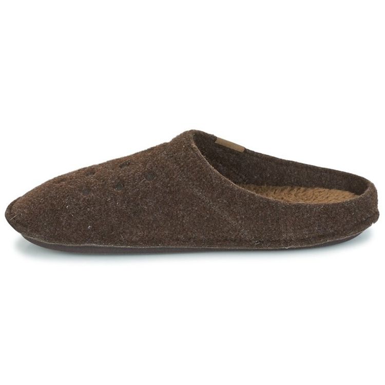 Crocs Classic Casual Cotton Slippers Unisex slippers Brown 203600-23B 42-43