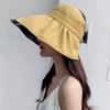 Sunscreen Black Vinyl Sunshade Hat UV Protection Empty Top Hats Sun Protection Cap  Beach