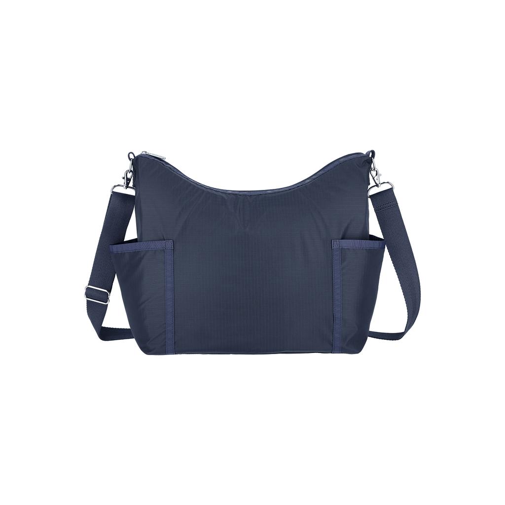 Lesportsac Classic Deep Sea Blue Zip Bucket Shoulder Bag