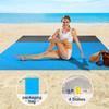 2x2.1m Waterproof Pocket Beach Blanket Folding Camping Mat Mattress Portable Lightweight Mat Outdoor Picnic Mat Sand Beach Towel
