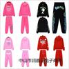 Streetwear Hoodie Jogginganzug Set Herren Damen Baumwolle Langarm Lässiges Outfit Herbst