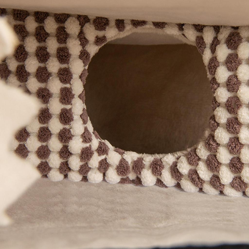 Hedgehog Bed Tunnel House With Tassel Hamster House For Small Pets Bearded Dragons Ferrets Habitat Home Living Room Corner