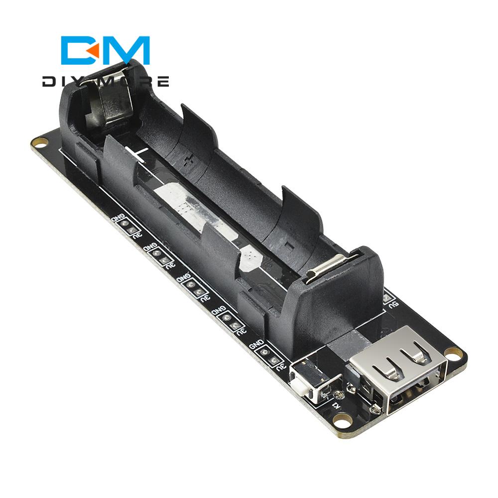 18650 Lithium-Batterie-Shield V3 Mobile Power Erweiterungsplatine Modul 5V/3A 3V/1A Micro USB Für Arduino Für WEMOS ESP32