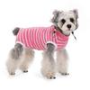 Dog Clothes, Thin Belly Protection Vest, Belly Anti-cool Free Striped Shirt, Back Buttons, Female Dog Sterilization and Weaning