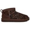 UGG Classic Ultra Mini Caspian Boot Burnt Cedar Women Sneakers Brown 1158328-BCDR