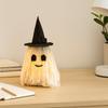 LED Specter Ornaments Luminous Mop Head Desktop Decoration Halloween Hanging Ghost Light  Study