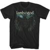 Lamb of God Crow T Shirt Mens Rock and Roll Music Black SN42 Unisex T-Shirt