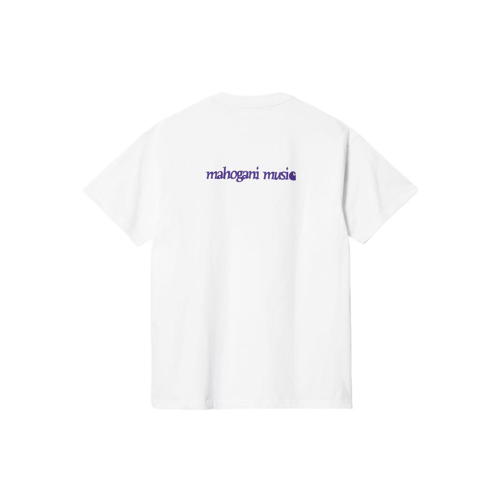 Carhartt WIP Front Print Pattern Crew Neck Cotton Short Sleeve T-Shirt Men Tops I030593-0YG-XX