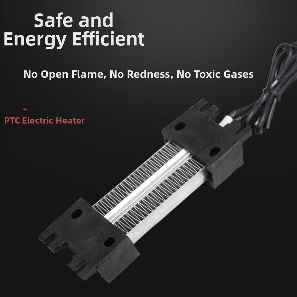 113*35*26mm Insulation-Thermostatic 220V 100W PTC Ceramic Air Heater AC DC Incubator Heater