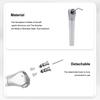 Manual Dental Air Water Spray Triple 3 Way Syringe Handpiece with 2 Nozzles Tips Tubes for Dental Cleaning