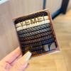 High Ponytail Hair Tie 10/14Pcs Elasticity Ropes, Thick Rubber Bands, Super Grip No Slip Ties, Breakage Accessories for Running Climbing Non-slip
