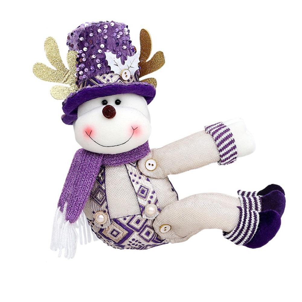 

Подвесная рождественская пряжка для штор, мультяшный Санта, зажим для штор, подхват для штор, гостиная Style C