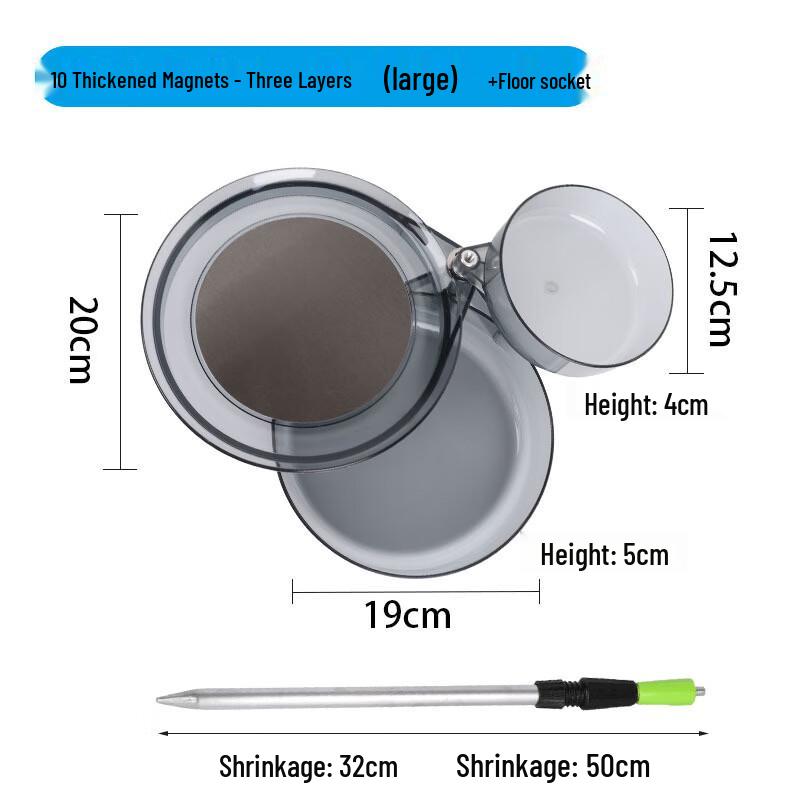Wangfeng Magnetic Fishing Bait Tray