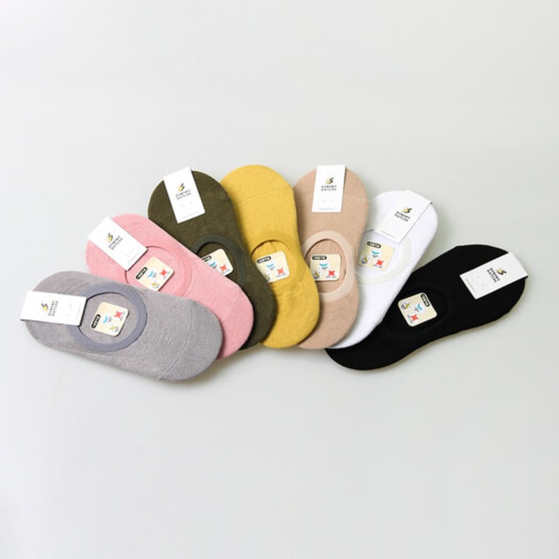 Bananasisters [5set] Jerry Silicone Cotton Fake Socks 7 Colors