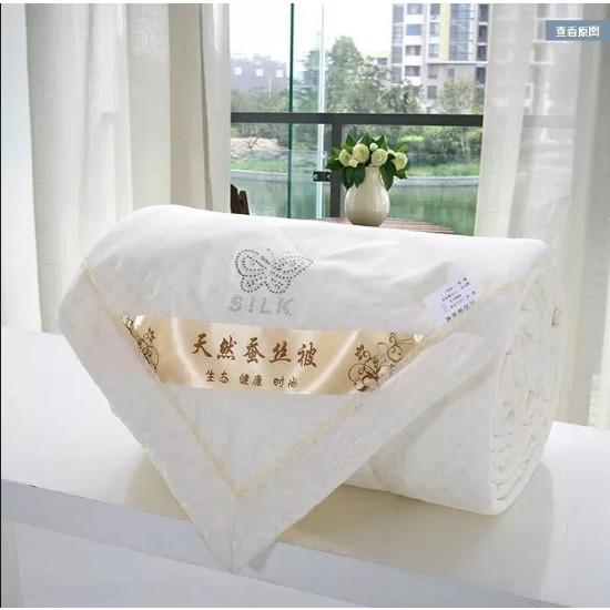 VESCOVO Summer Quilt Thin Queen Size Mulberry Silk Comforter 200*230 Twin Duvet 150*200