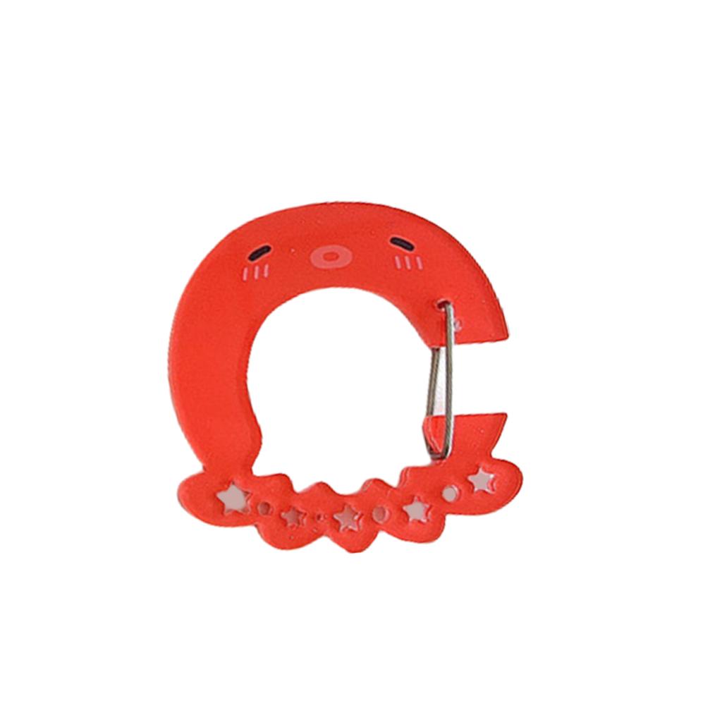 Kawaii Illustration Keychain Bag Charms Acrylic Pendant Decoration Carabiner Accessory for Backpack and Handbook Gifts