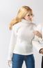 [TOYBARJAPAN] CJG-W011D Bishoujo Winter White High Neck Sweater for 16 Scale Action Figures with TBLeague Body (Head, Body, and Other Outfits Not