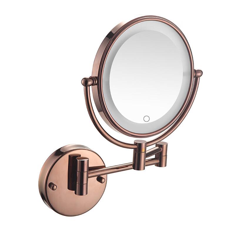 oeny Foldable Swivel Double-Sided Bathroom Makeup Mirror