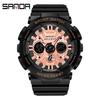 Sanda Original Unisex Wasserdichte Sportuhr - Multifunktionales und Stilvolles Design