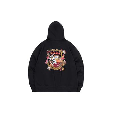 LiNing Loose Fit Hooded Sweatshirt Men Tops Black AWDS159-3