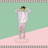 7pcs BTS Casual Outfit Acrylic Standee, Idol Full-Body Photo Desk Figure, Kpop Fans Collectible Display Stand