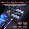200W Large Screen Digital Display Inverter Power Supply Small Portable Car Inverter Multifunctional Car Socket