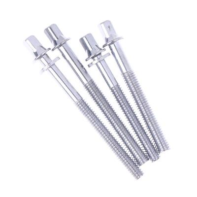 12Pcs 5/6mm Drum Tension Rods with Washers - Heavy Duty Lug Bolts Screws for Jazz Drum Repair Parts