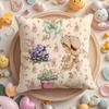 Cute Sarah Kay Girl Cushion Cover Short Plush Double-Sided Printing Home Machine Washable In Warm Winter Pillow Cover