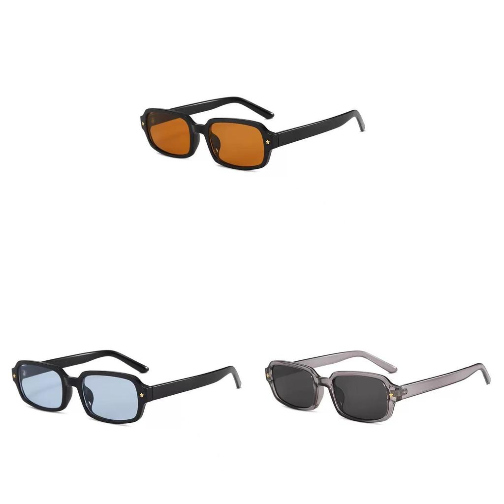 Vintage Geometric Square Sunglasses For Women With Uv400 Protection For Outdoor Fashion