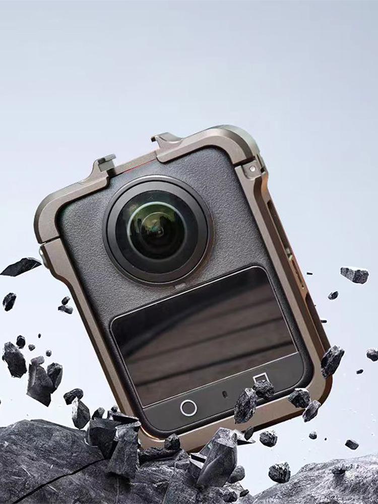 For DJI OSMO 360 Camera Extended Bezel Detachable Panoramic Camera Protect Case Action Camera Protector Camera Bezel Accessories