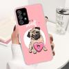 Love Pugs Cute Dog Phone Case For Samsung Galaxy A16 A26 A36 A56 A15 A14 A13 A12 A55 A54 A53 A25 A24 A23 A35 A34 A33 A05S A04S A