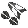Mazda 3 Axela Interior Door Handle Bowl Carbon Fiber Sticker Set