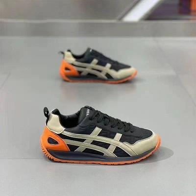 Casual Men's Shoes Spring New Outdoor Running Sports Shoes Simple Contrasting Colors Light and Comfortable Forrest Gump Shoes